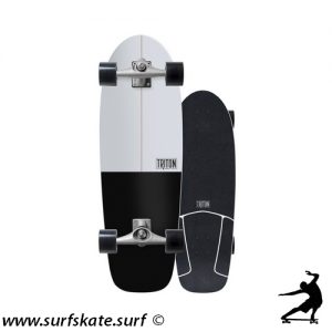 surfskate carver triton skateboards black star