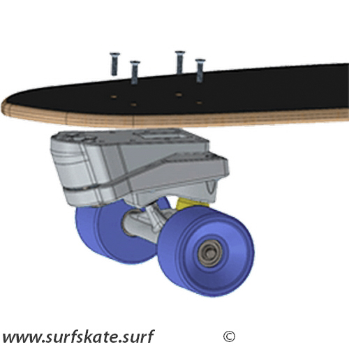 yow surfskate montaje system pack